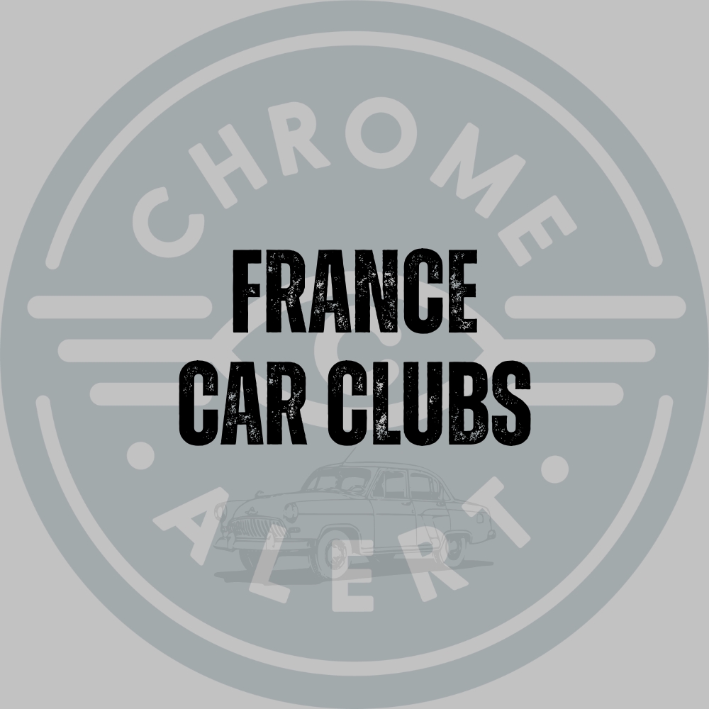 France Car Clubs - Chrome Alert Car Finders